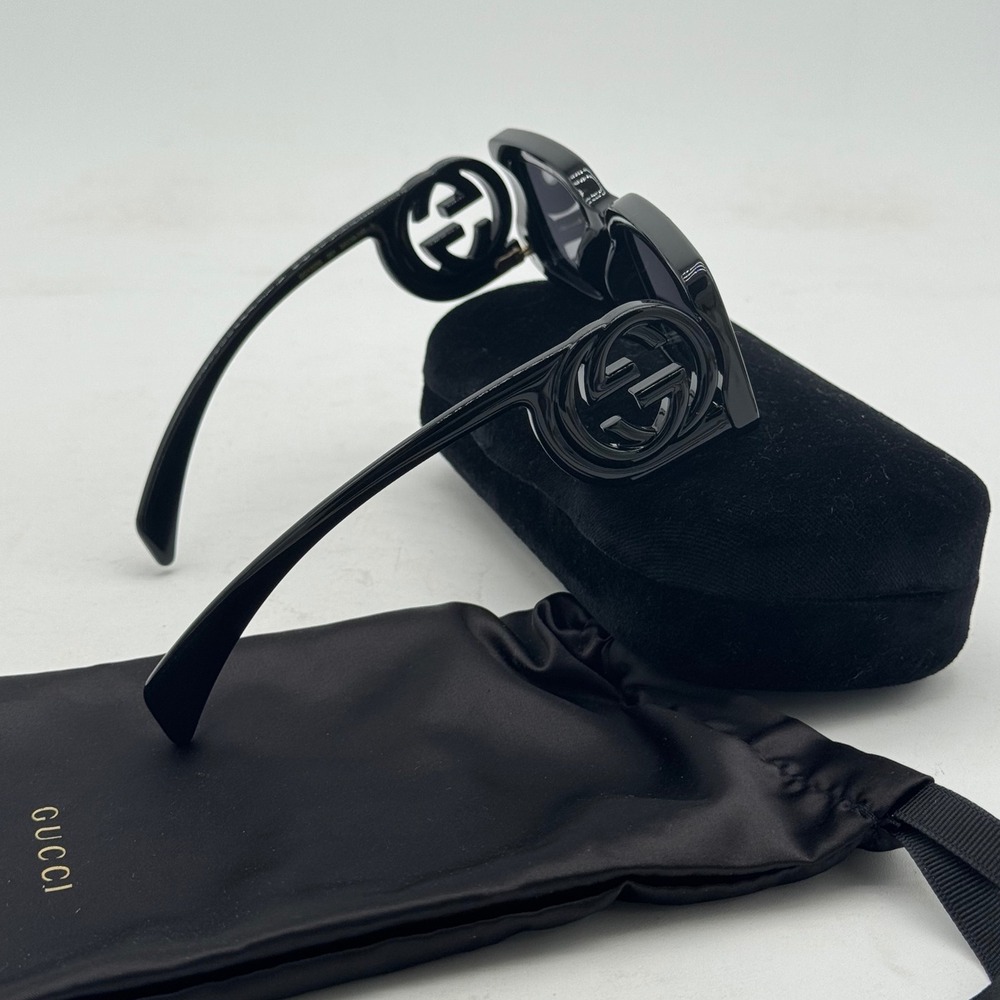 Gucci Rectangular Sunglasses Interlocking‎ G Logo… - image 12